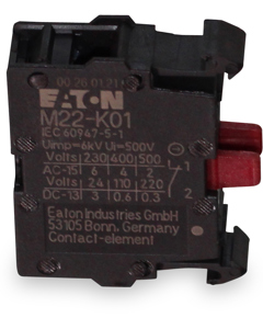 Kontaktelement M22 1Ö M22-K01 Frontbefestigung